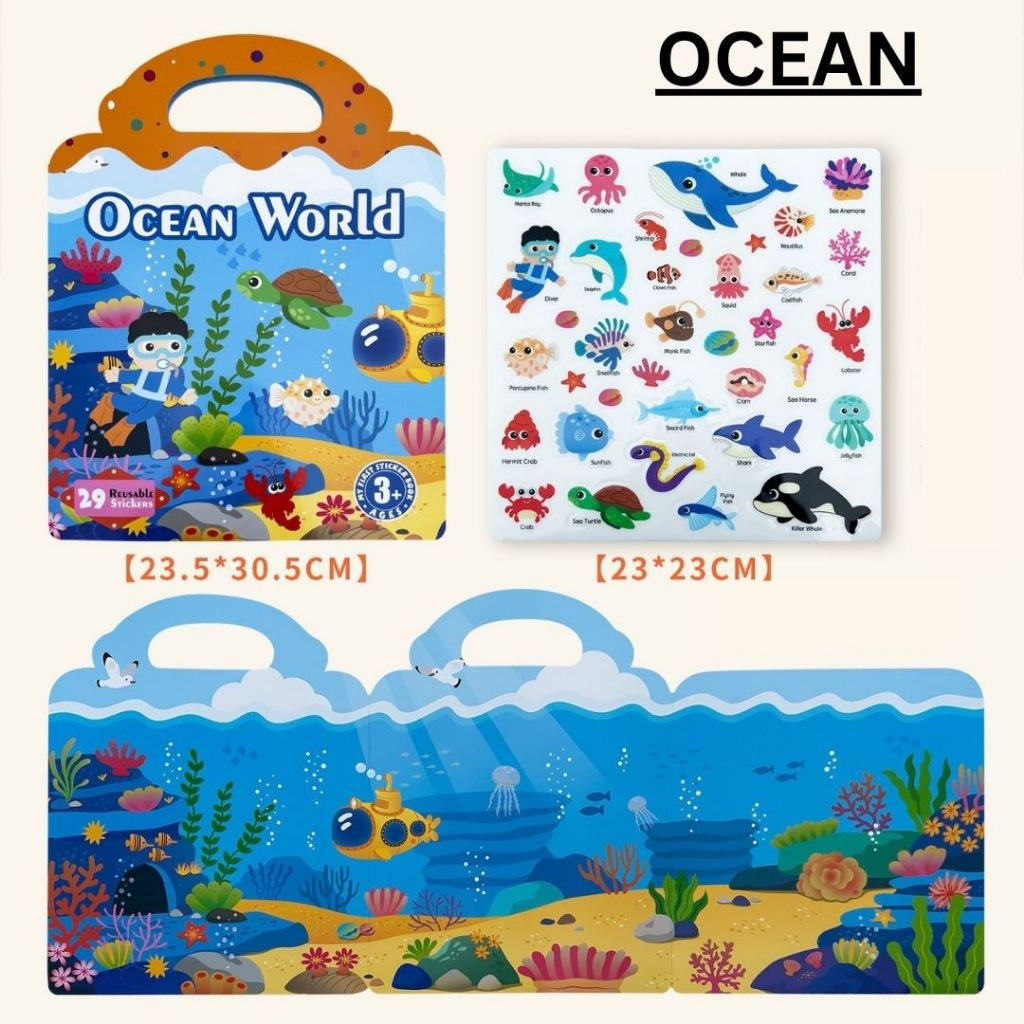 [SALE] Reusable Sticker Books