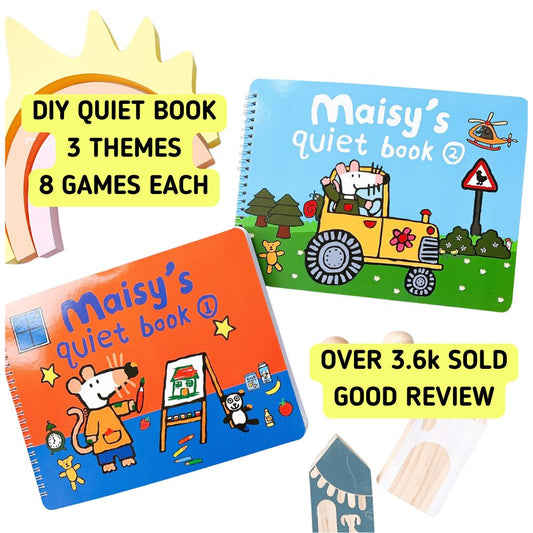 [SALE] Maisy Busy Book Quiet Book DIY Busy Book