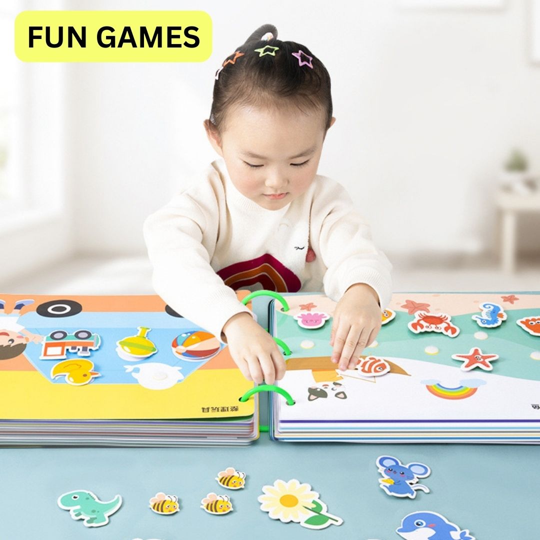 [SALE] First Words Busy Book Chinese English Early Education [Ready to Play]