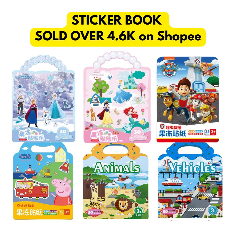 [SALE] Reusable Sticker Books
