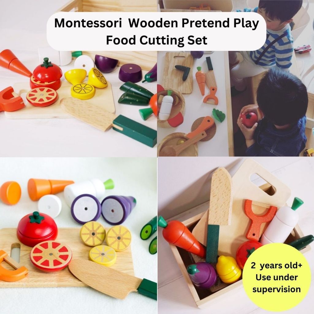 [SALE] Wooden Pretend Play / Montessori Toy